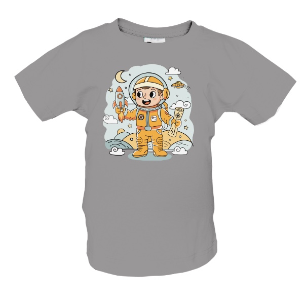Tričko s potiskem Kosmonaut - malý objevitel