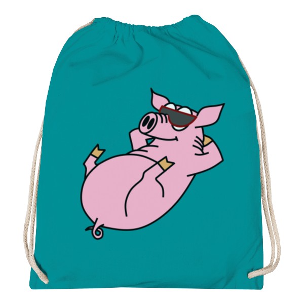 Vak na záda s potiskem Ležící Vendy batůžek