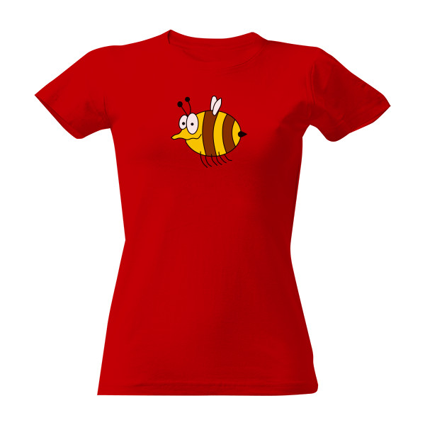 Tričko s potiskem Včela (tlustý) Lórenc dámské