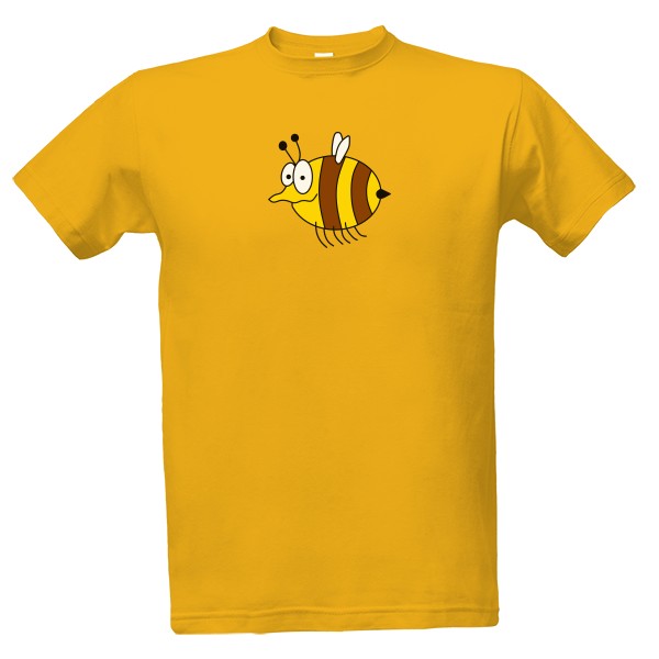 Tričko s potiskem Včela (tlustý) Lórenc pánské