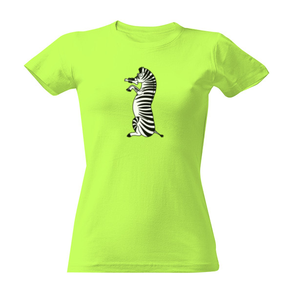 Tričko s potiskem Zebra Laura dámské